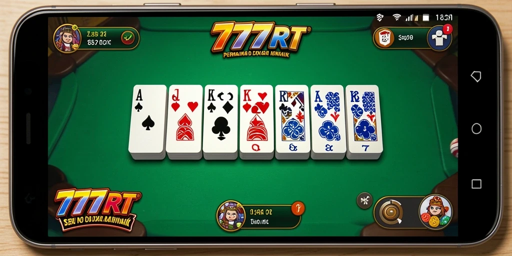 Screenshot gameplay 777RT menunjukkan keseruan bermain Domino.