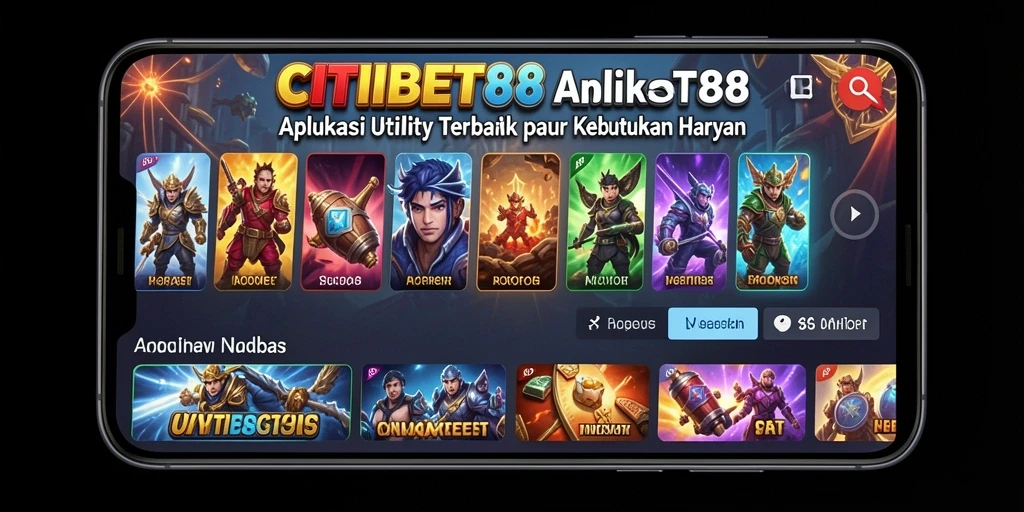 Tampilan screenshot utama CITIBET88 dengan interface berfungsi penuh.