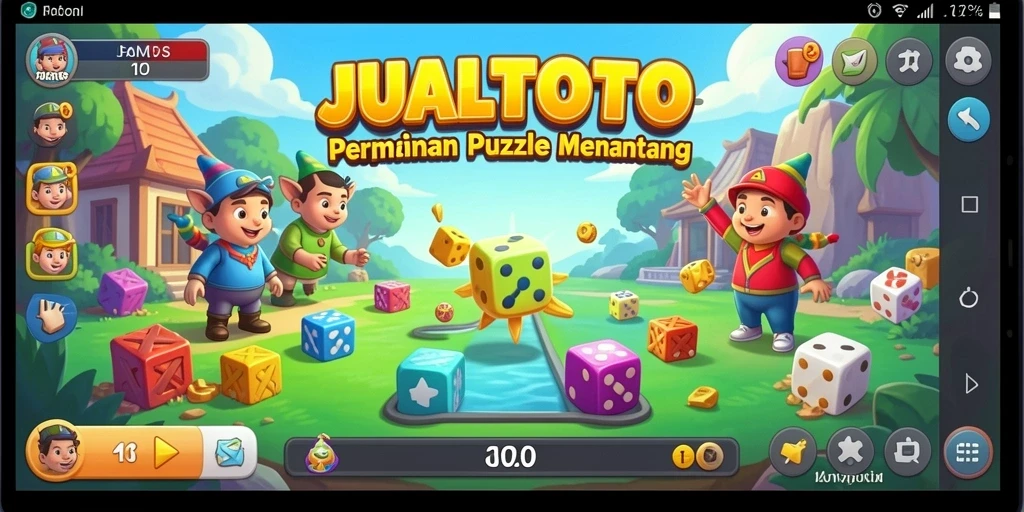 Tampilan gameplay menantang dalam JUALTOTO yang mengasyikkan.
