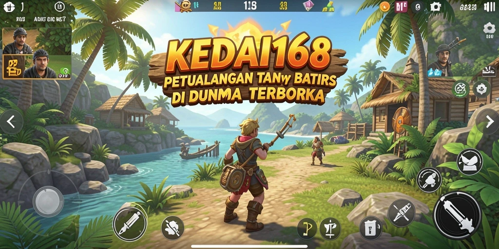 Tampilan gameplay KEDAI168 yang menakjubkan dalam dunia terbuka.