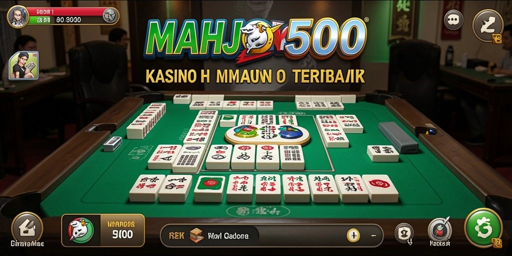 Tangkapan layar dari gameplay MAHJONG500 yang menarik dan seru.