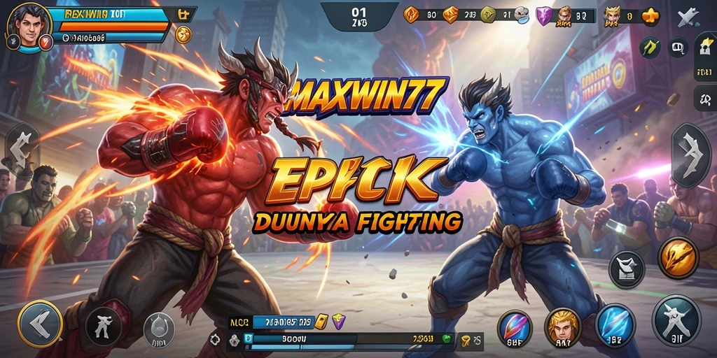Gameplay dinamis dan menarik dalam MAXWIN77.