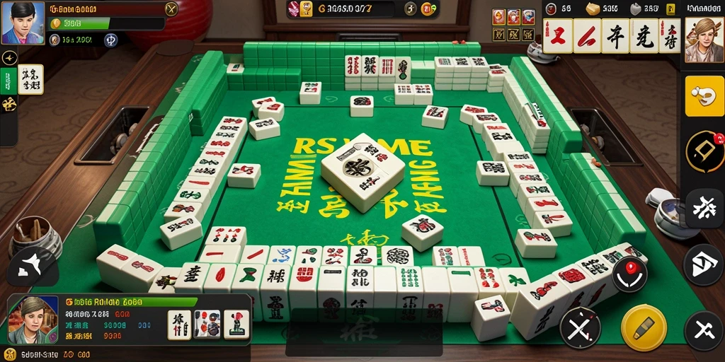 Tampilan menarik dari gameplay RSNGAME Mahjong yang seru.